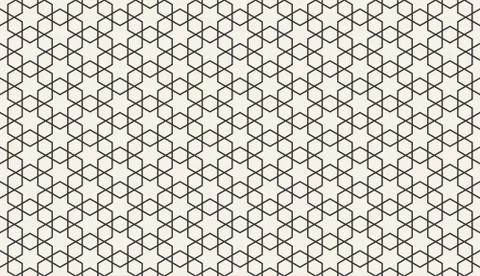 Abstract seamless islamic geometric pattern Stock Illustration