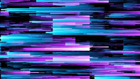 Abstract seamless loop animation of pixel sorting pattern glitch effect. Use in Stock Footage