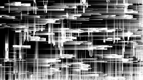 Abstract seamless loop animation of pixel sorting pattern glitch effect. Use in 스톡 동영상 106414419