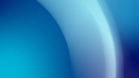 Abstract seamless loop background with smooth blue gradient curves. 4K. Stock Footage 300840254