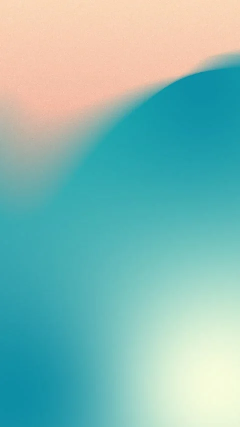 Abstract seamless loop background with a soft pastel gradient in blue and peach 動画素材 309701349
