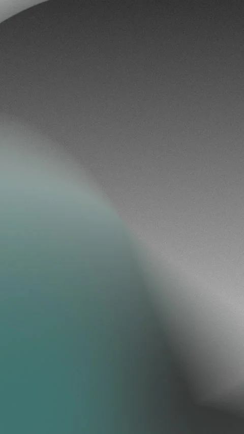 Abstract seamless loop background with teal and gray smooth curves and gradients Stock Footage 309956549