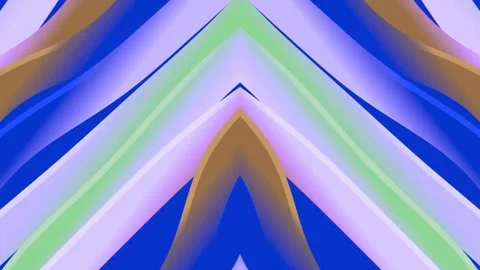 Abstract seamless loop with flowing diagonal stripes Stock Footage 340003551