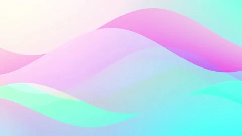 Abstract seamless loop purple coloring liquid background with waves motion video Stock Footage 168369583