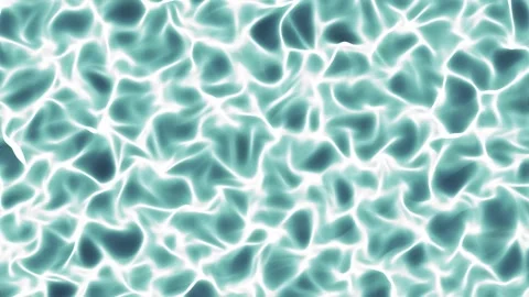 Abstract seamless looping animation of blue water surface Stock Footage 345625370