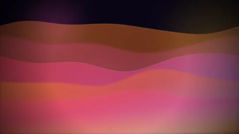 Abstract seamless looping color gradient fluid flow background Vídeo Stock 343724607