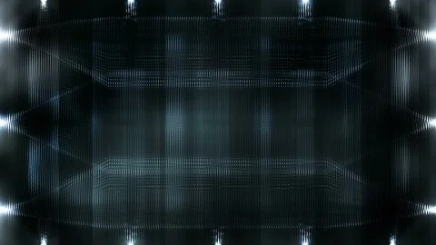 Abstract seamless looping motion features a dark and noisy texture with slowly Stock Footage 160605263