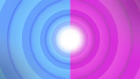 Abstract seamless looping tunnel animation background. Stock Footage 169631046