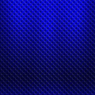 Abstract seamless metallic pattern with hexagon grille Stock Illustration