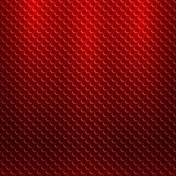 Abstract seamless metallic pattern with hexagon grille Stock Illustration