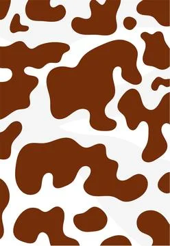 Abstract seamless milk cow vector Stock Illustration