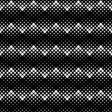 Abstract seamless monochrome square pattern background design Stock Illustration