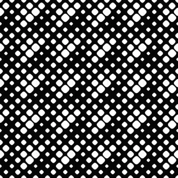 Abstract seamless monochrome square pattern background design 库存插图