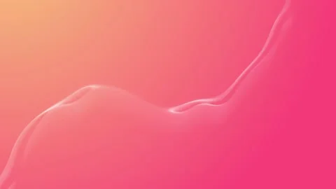 Abstract seamless motion background white wave on yellow-pink gradient Video stock 150192649