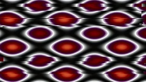 Abstract seamless orange gold pattern with repeating eye shapes background .. Stock Footage 342204826