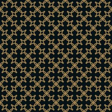 Abstract seamless ornament lines pattern vector illustration Stock Illustration