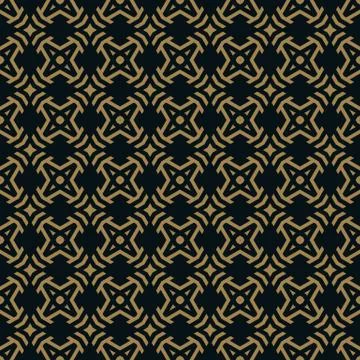Abstract seamless ornament lines pattern vector illustration イラスト素材
