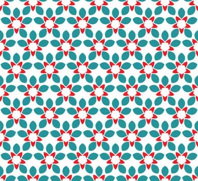 Abstract seamless ornament pattern. Vector illustration. Illustration