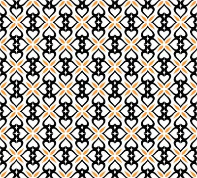 Abstract seamless ornament pattern. Vector illustration. Stock-Illustration