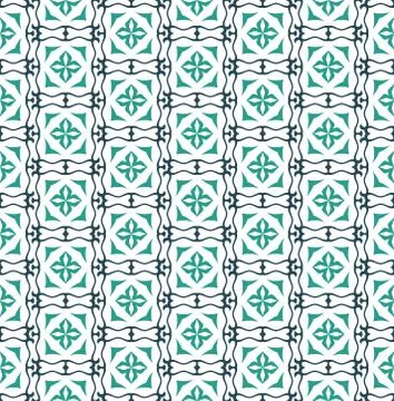 Abstract seamless ornament pattern. Vector illustration. Stock Illustration