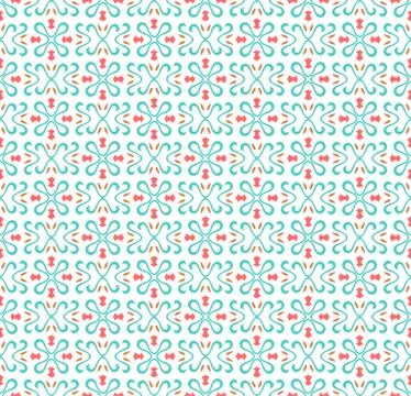 Abstract seamless ornament pattern. Vector illustration. Иллюстрация