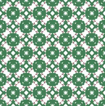 Abstract seamless ornament pattern. Vector illustration. Stock Illustration
