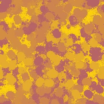 Abstract seamless paint spots markers pattern for wrapping paper and fabrics Stock Illustration