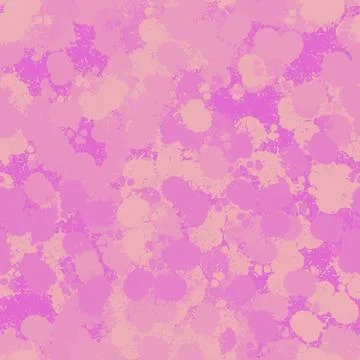 Abstract seamless paint spots markers pattern for wrapping paper and fabrics Stock Illustration