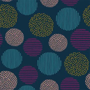 Abstract seamless pattern and art geometric vector Stock Illustration