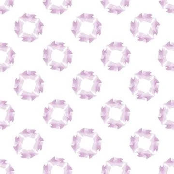Abstract seamless pattern. Arabic line ornament with geometric shapes Stock Illustration