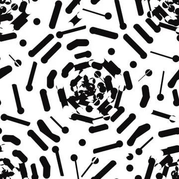 Abstract seamless pattern. Artistic paint background Stock Illustration