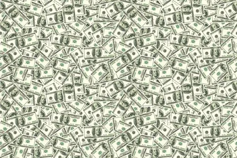 Abstract seamless pattern background. Background of dollar Stock Photos
