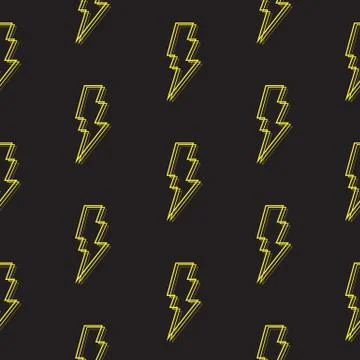 Abstract Seamless Pattern Background with bolt.  Illustration Stock Illustration