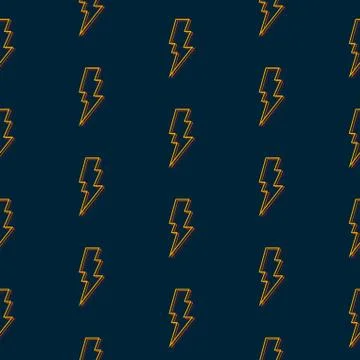 Abstract Seamless Pattern Background with bolt.  Illustration Stock Illustration
