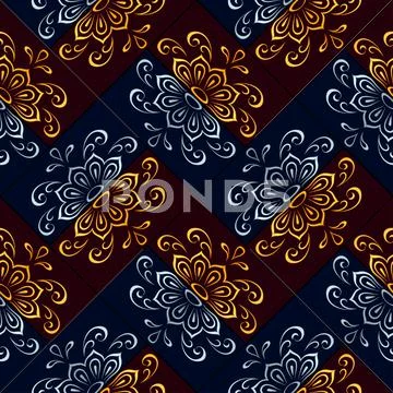 Abstract seamless pattern background Stock Illustration