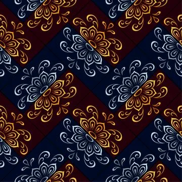 Abstract seamless pattern background Stock Illustration