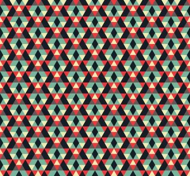 An abstract seamless pattern background Stock Illustration