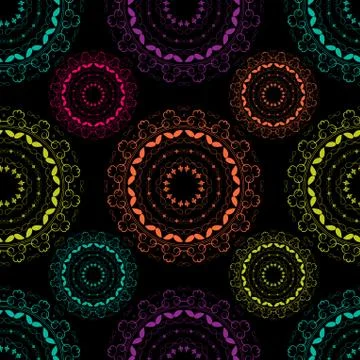 Abstract Seamless Pattern Background Illustration Illustrazione stock