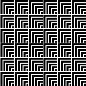 Abstract seamless pattern background. Maze of black geometric design elements 스톡 일러스트