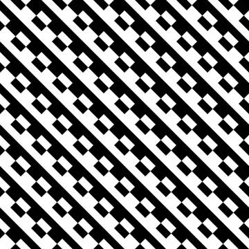 Abstract seamless pattern background. Maze of black geometric design elements 스톡 일러스트