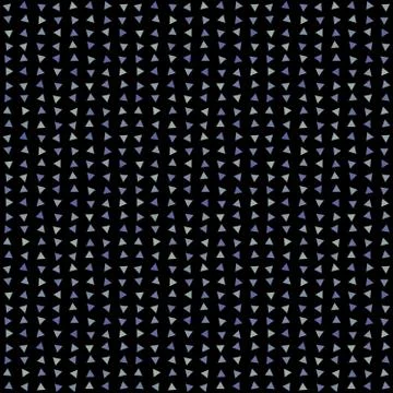 Abstract seamless pattern background with multi-colored varied triangles. Stock Illustration