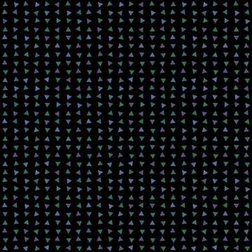 Abstract seamless pattern background with multi-colored varied triangles. Stock Illustration