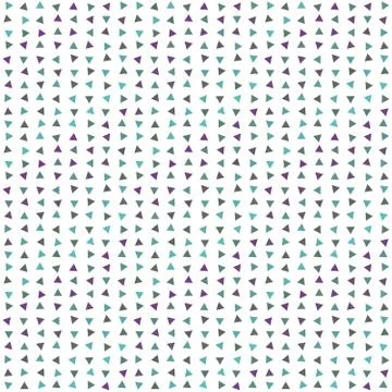 Abstract seamless pattern background with multi-colored varied triangles. Stock Illustration