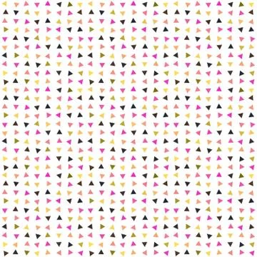 Abstract seamless pattern background with multi-colored varied triangles. Illustrazione stock