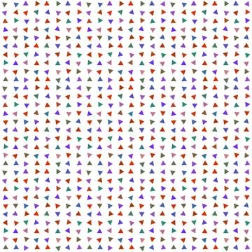 Abstract seamless pattern background with multi-colored varied triangles. Illustrazione stock