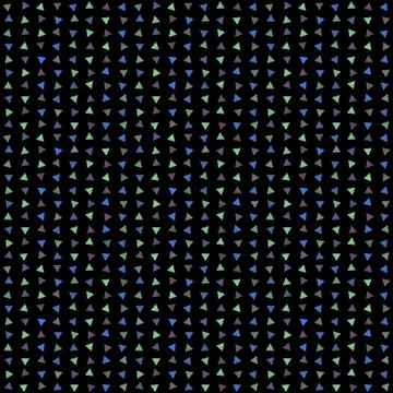 Abstract seamless pattern background with multi-colored varied triangles. Stock Illustration