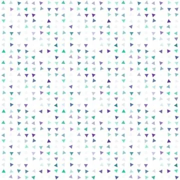 Abstract seamless pattern background with multi-colored varied triangles. Stock Illustration