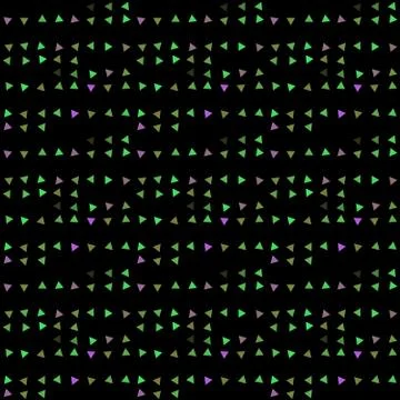 Abstract seamless pattern background with multi-colored varied triangles. Stock Illustration