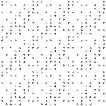 Abstract seamless pattern background with multi-colored varied triangles. Stock Illustration