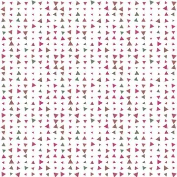 Abstract seamless pattern background with multi-colored varied triangles. Stock Illustration